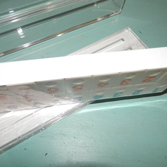 Mark & Graham Luxe Acrylic Rummy Game Set Tortoise Shell - Picture 6 of 6